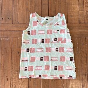 Monica + Andy mint marshmallow s’mores sleeveless top tank top unisex